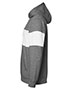 MV Sport 22709 Men Classic Fleece Colorblocked Hooded Sweatshirt