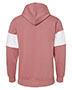 MV Sport 22709 Men Classic Fleece Colorblocked Hooded Sweatshirt