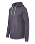 MV Sport 24401 Unisex Miles Slub Hooded Long Sleeve T-Shirt