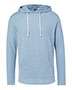 MV Sport 24401 Unisex Miles Slub Hooded Long Sleeve T-Shirt