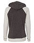 MV Sport W17127 Women’s Harper Raglan Hooded Sweatshirt