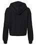 MV Sport W21751 Women's Sueded Fleece Crop Hooded Sweatshirt