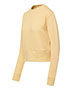 MV Sport W22106 Women's Romi Cloud Fleece Crop Crewneck Sweatshirt