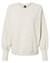 MV Sport W22712 Women's Sueded Fleece Crewneck Sweatshirt