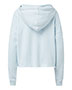 MV Sport W23101 Women's Angel Fleece Crop Hooded Sweatshirt