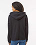 MV Sport W23101 Women's Angel Fleece Crop Hooded Sweatshirt