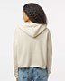 MV Sport W23101 Women's Angel Fleece Crop Hooded Sweatshirt