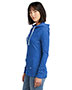Custom Embroidered New Era LNEA122 Ladies Sueded Cotton Blend Full-Zip Hoodie