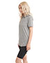 Next Level 2022 Unisex Mock Twist Short Sleeve Hoody T-Shirt