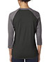 Next Level 6051 Unisex Tri-Blend 3/4-Sleeve Raglan T-Shirt