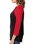 Next Level 6051 Unisex Tri-Blend 3/4-Sleeve Raglan T-Shirt