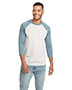 Next Level 6251 Men Cvc 3/4 Sleeve Raglan Tee.
