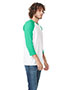 Next Level 6251 Men Cvc 3/4 Sleeve Raglan Tee.