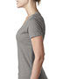 Next Level 6640 Women's CVC Deep V-Neck 