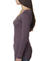 Next Level 6731 Women Tri-Blend Long-Sleeve Scoop Tee