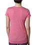 Next Level 6740 Women Tri-Blend Deep V Tee
