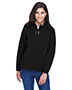 North End 78080 Women Glacier Insulated Three-Layer Fleece Bonded Soft Shell Jacket With Detachable Hood