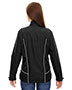 North End 78188 Women Tempo Lightweight Recycled Polyester Jacket With Embossed Print
