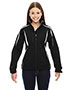 North End 78650 Women Enzo Colorblocked Three-Layer Fleece Bonded Soft Shell Jacket