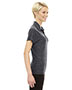 North End 78668 Women Barcode Performance Stretch Polo