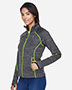 North End 78697 Women Flux Melange Bonded Fleece Jacket