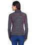 North End 78697 Women Flux Melange Bonded Fleece Jacket