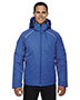 North End 88197 Men Linear Insulated Jacket with Print