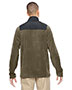North End 88215 Men Excursion Trail Fabric-Block Fleece Jacket