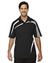 North End 88645 Men Impact Performance Polyester Pique Colorblock Polo