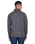 North End 88697 Men Flux Melange Bonded Fleece Jacket