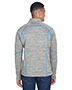 North End 88697 Men Flux Melange Bonded Fleece Jacket