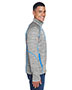 North End 88697 Men Flux Melange Bonded Fleece Jacket