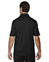 North End 88803 Men Exhilarate Coffee Charcoal Performance Polo With Back Pocket
