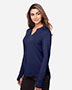 North End NE400W Women Ladies' Jaq Snap-Up Stretch Performance Pullover