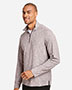North End NE415 Men's Eclipse Jacquard Quarter-Zip Pullover