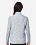 North End NE415W Women's Eclipse Jacquard Quarter-Zip Pullover