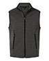 North End NE731 Men's Jasper Jacquard Fleece Vest