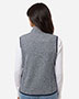 North End NE731W Women's Jasper Jacquard Fleece Vest