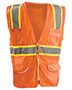 OccuNomix LUXATR Men Classic Mesh Two-Tone Surveyor Vest, Class 2