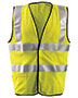 OccuNomix LUXSSFC Men Premium Flame Resistant Dual Stripe HRC1 Mesh Vest