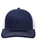 Outdoor Cap OC771 Structured Trucker With Solid Mesh Back Hat