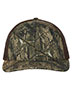 Outdoor Cap OC771C  Structured Camo Trucker With Solid Mesh Back Hat