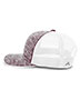 Pacific Headwear 106C Aggressive Heather Trucker Snapback Cap
