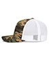 Pacific Headwear 108C  Camo Snapback Trucker Cap