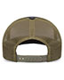 Pacific Headwear 210C Melange Heather Low-Profile Trucker