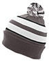 Pacific Headwear 641K  Knit Fold Over Pom-Pom Beanie