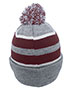 Pacific Headwear 641K Knit Fold Over Pom-Pom Beanie