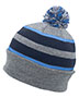 Pacific Headwear 641K  Knit Fold Over Pom-Pom Beanie