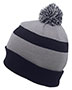 Pacific Headwear 641K  Knit Fold Over Pom-Pom Beanie