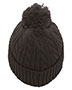 Pacific Headwear 643K  Cable Knit Pom-Pom Beanie